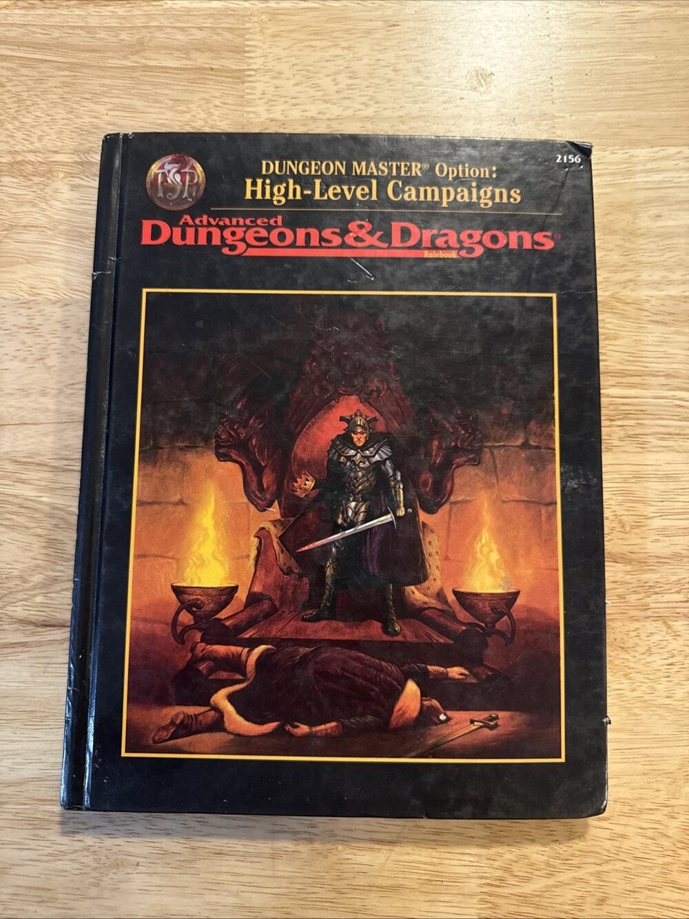 Advanced Dungeons & Dragons: Dungeon Master Option High-level Campaigns TSR 2156